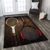 Badminton 6 Rug Sport Decor Gift Floor Decor Living Room Carpet Rug Area Rug - b808d36cb9e0