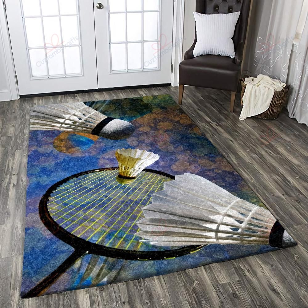 Badminton Rug Sport Decor Gift Floor Decor Living Room Carpet Rug Area Rug - 3bd2761f2e53 Badminton Rug Sport Decor Gift Floor Decor Living Room Carpet Rug Area Rug - 3bd2761f2e53