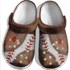 Bag Baseball Ball Shoes Crocs Clog For Batter-Funny Baseball Shoes Crocbland Clog For Man Son Father