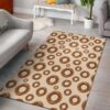 Bagel Pattern 1 Rug Sport Decor Gift Floor Decor Living Room Carpet Rug Area Rug - eef5a04fa9fa