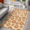 Bagel Pattern 3 Rug Sport Decor Gift Floor Decor Living Room Carpet Rug Area Rug - 343ee21e6995