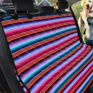 Baja Serape Pattern Car Back Seat Cover Dog Car Seat Covers - ab20f845fb6d