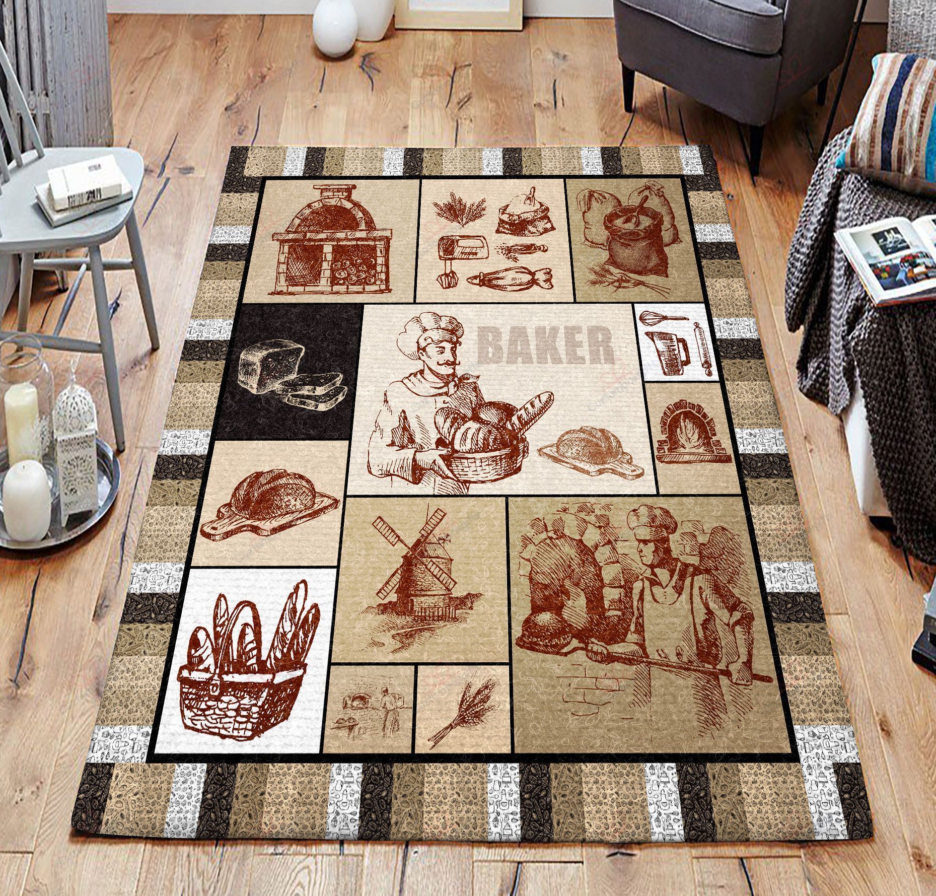 Bakers Life Rug Sport Decor Gift Floor Decor Living Room Carpet Rug Area Rug - 7129c7984294 Bakers Life Rug Sport Decor Gift Floor Decor Living Room Carpet Rug Area Rug - 7129c7984294