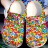Baking Colorful Sprinkles Sku 56 Crocs Crocband Clog Comfortable For Mens Womens Classic Clog Water Shoes
