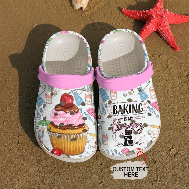 Baking Is My Therapy Sku 53 Crocs Crocband Clog Comfortable For Mens Womens Classic Clog Water Shoes Baking Is My Therapy Sku 53 Crocs Crocband Clog Comfortable For Mens Womens Classic Clog Water Shoes