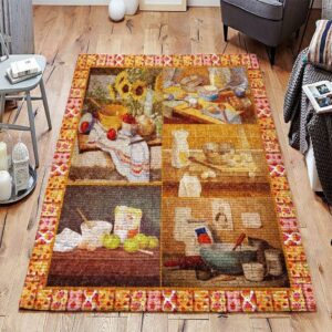 Baking Painting Rug Sport Decor Gift Floor Decor Living Room Carpet Rug Area Rug - 76c7038e4d3e