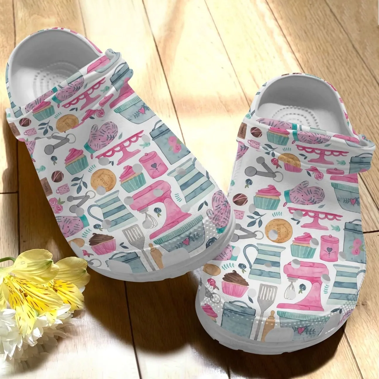 Baking Personalize Clog Custom Crocs Fashionstyle Comfortable For Women Men Kid Print 3D Just A Girl Love Baking Baking Personalize Clog Custom Crocs Fashionstyle Comfortable For Women Men Kid Print 3D Just A Girl Love Baking