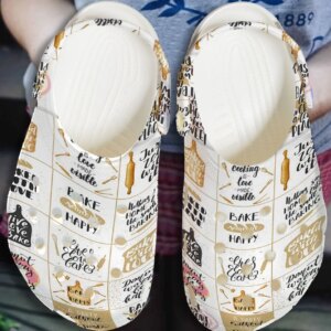 Baking Personalized Clog Custom Crocs Comfortablefashion Style Comfortable For Women Men Kid Print 3D