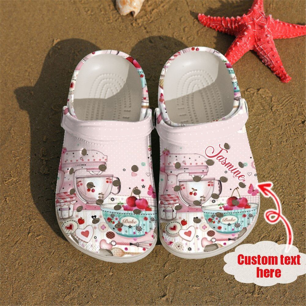 Baking Personalized Clog Custom Crocs Comfortablefashion Style Comfortable For Women Men Kid Print 3D Baker Baking Personalized Clog Custom Crocs Comfortablefashion Style Comfortable For Women Men Kid Print 3D Baker