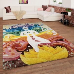 Balance Yoga Rectangle Rug Sport Decor Gift Floor Decor Living Room Carpet Rug Area Rug - fa14479f665d