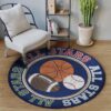 Ball All Star Round Carpet Floor Rug Living Room Bedroom Decor Round Area Rug Carpet