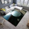 Ball Cricket Rectangle Rug Sport Decor Gift Floor Decor Living Room Carpet Rug Area Rug - 8a4c0e994187