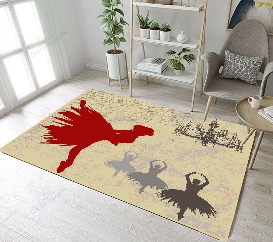 Ballet 1 Rug Sport Decor Gift Floor Decor Living Room Carpet Rug Area Rug - 0926e0d2a43e Ballet 1 Rug Sport Decor Gift Floor Decor Living Room Carpet Rug Area Rug - 0926e0d2a43e