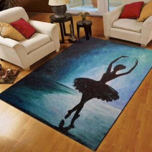 Ballet Beautiful Rug Sport Decor Gift Floor Decor Living Room Carpet Rug Area Rug - e372a701c81b