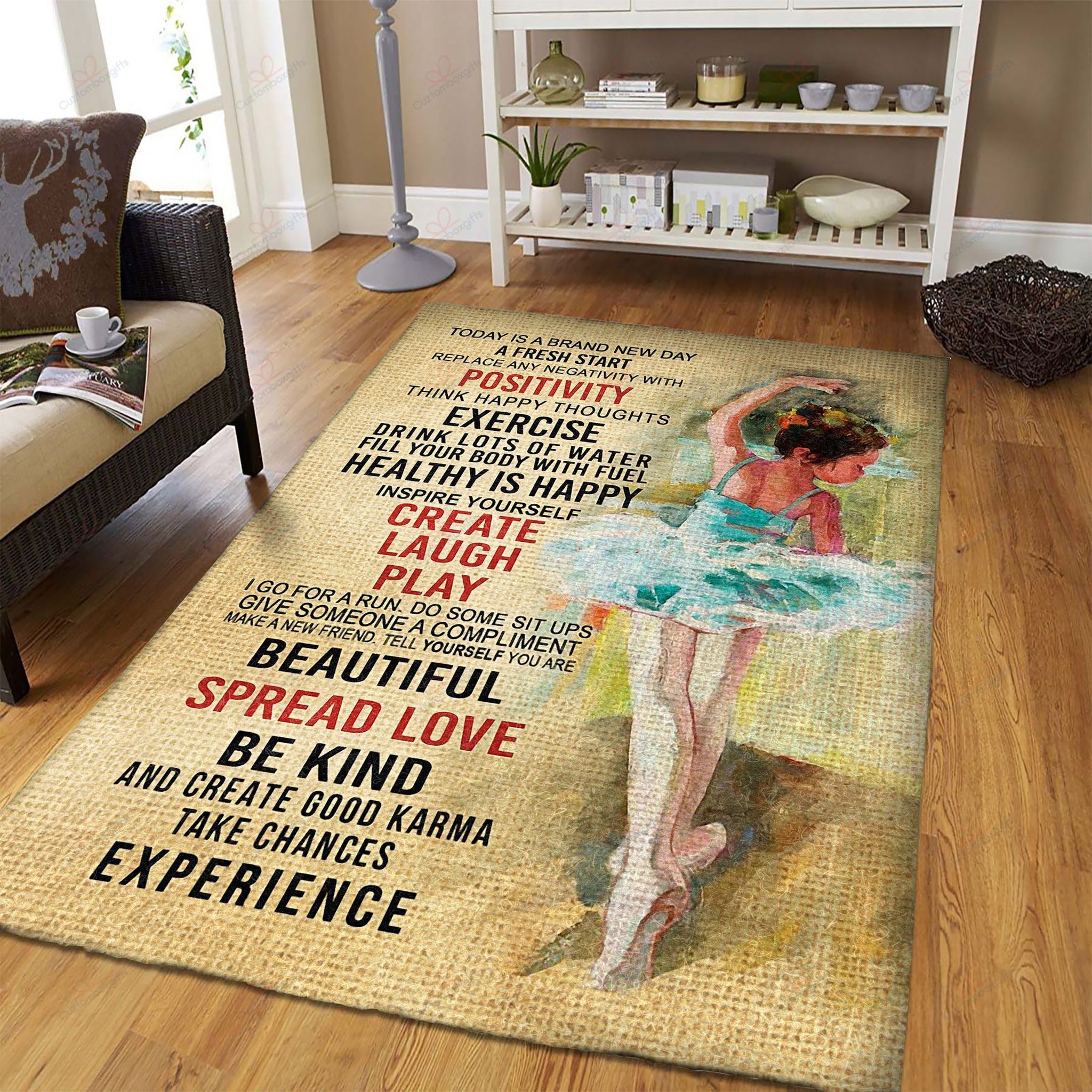 Ballet Create Laugh Play Rug Sport Decor Gift Floor Decor Living Room Carpet Rug Area Rug - bf200fe1e565 Ballet Create Laugh Play Rug Sport Decor Gift Floor Decor Living Room Carpet Rug Area Rug - bf200fe1e565