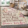 Ballet Dance For Her Rug Sport Decor Gift Floor Decor Living Room Carpet Rug Area Rug - 37900f7523c8
