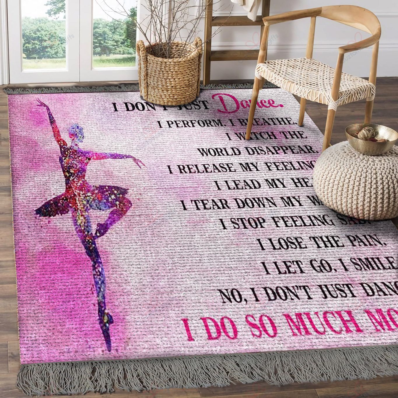 Ballet I Dont Just Dance I Do It Much More Rug Sport Decor Gift Floor Decor Living Room Carpet Rug Area Rug - a9af3f6a1323 Ballet I Dont Just Dance I Do It Much More Rug Sport Decor Gift Floor Decor Living Room Carpet Rug Area Rug - a9af3f6a1323