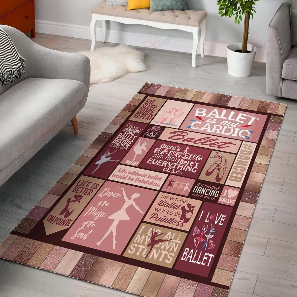 Ballet Is My Cardio Rug Sport Decor Gift Floor Decor Living Room Carpet Rug Area Rug - 4b91e1869012 Ballet Is My Cardio Rug Sport Decor Gift Floor Decor Living Room Carpet Rug Area Rug - 4b91e1869012