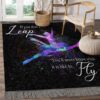 Ballet It Is Like To Fly Rug Sport Decor Gift Floor Decor Living Room Carpet Rug Area Rug - fc81e1cbb095