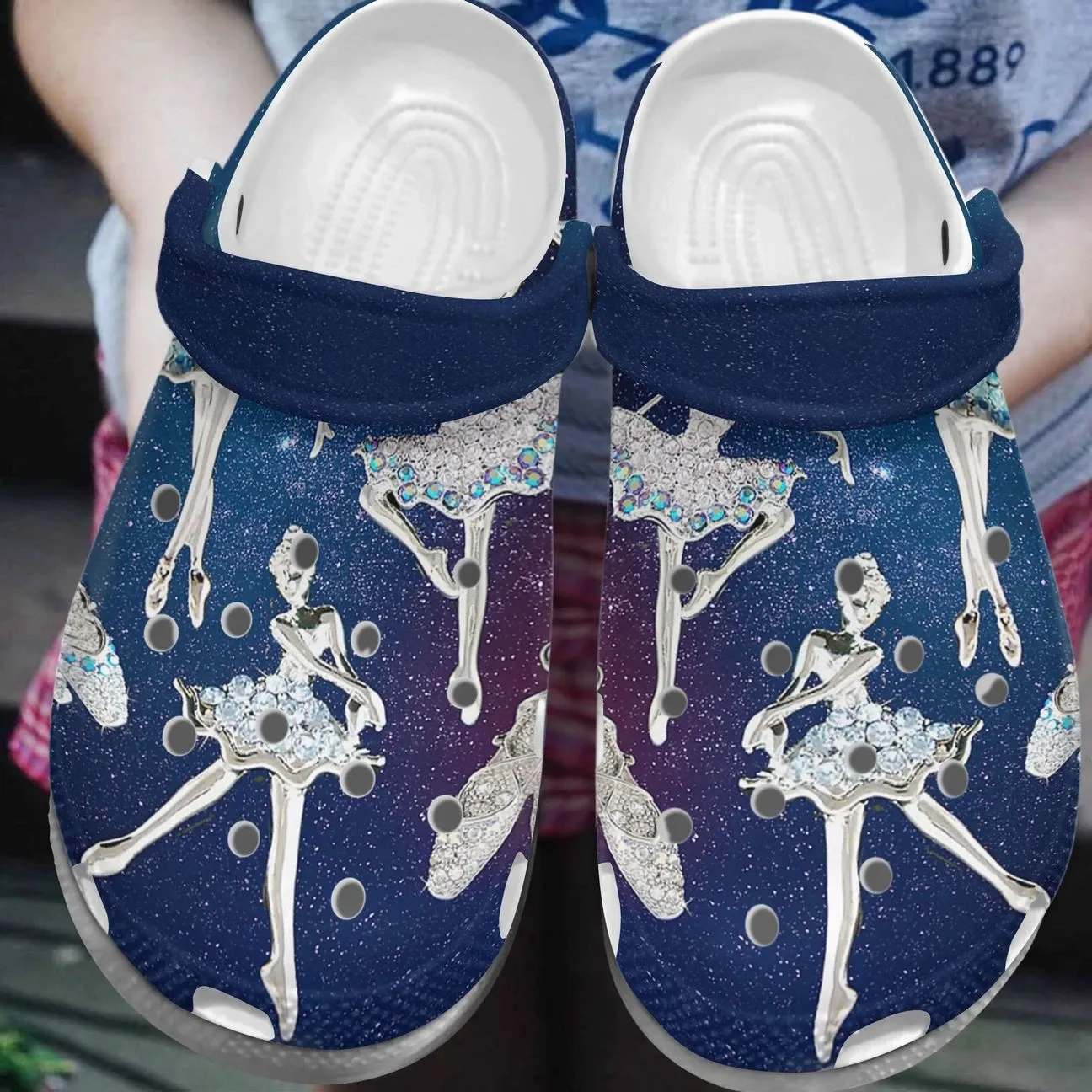 Ballet Personalize Clog Custom Crocs Fashionstyle Comfortable For Women Men Kid Print 3D Love Ballet A Lot Ballet Personalize Clog Custom Crocs Fashionstyle Comfortable For Women Men Kid Print 3D Love Ballet A Lot