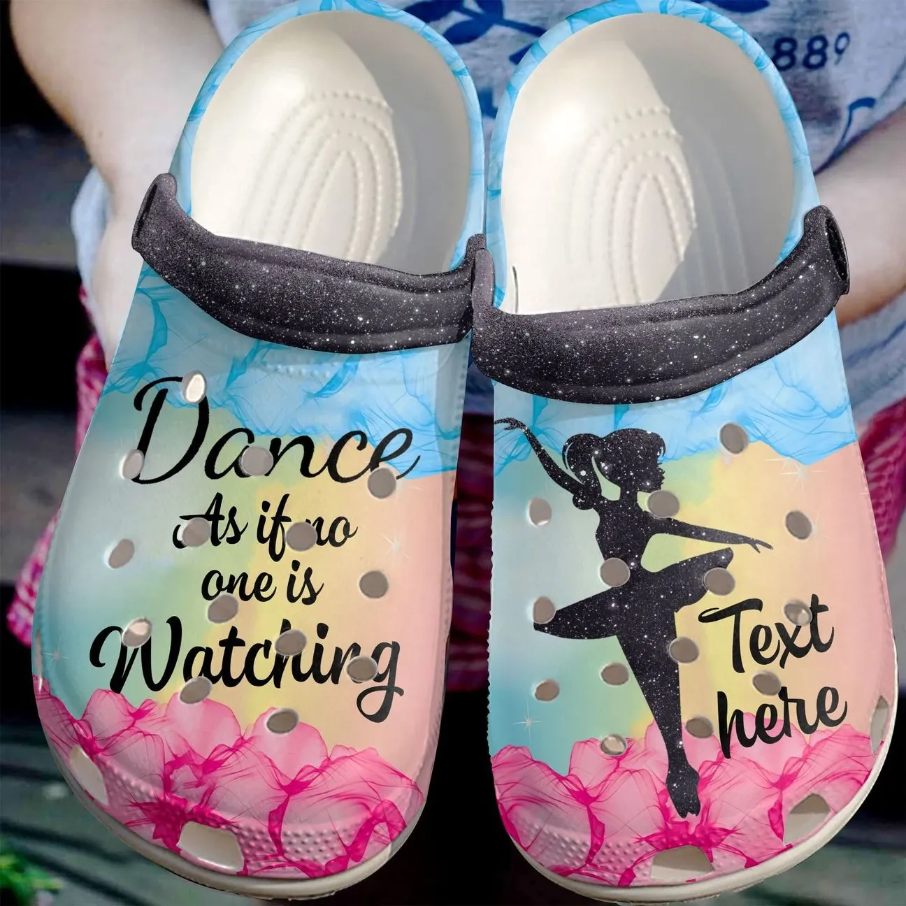 Ballet Personalize Clog Custom Crocs Fashionstyle Comfortable For Women Men Kid Print 3D Personalized Dance Ballet Personalize Clog Custom Crocs Fashionstyle Comfortable For Women Men Kid Print 3D Personalized Dance