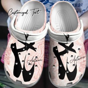 Ballet Personalized Clog Custom Crocs Comfortablefashion Style Comfortable For Women Men Kid Print 3D Ballet Shoes
