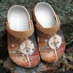 Ballet Personalized Clog Custom Crocs Comfortablefashion Style Comfortable For Women Men Kid Print 3D Elegant