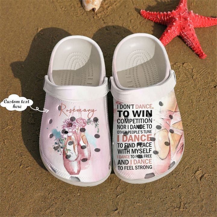 Ballet Personalized I Don'T Dance Sku 64 Crocs Clog Clog Shoes Ballet Personalized I Don'T Dance Sku 64 Crocs Clog Clog Shoes