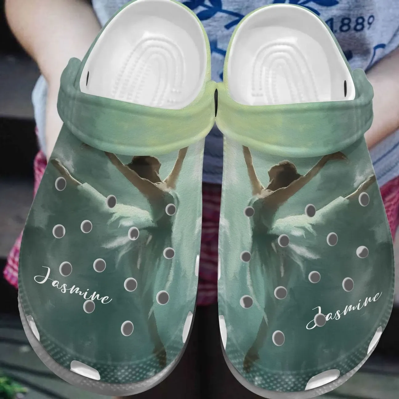 Ballet Personalized Personalize Clog Custom Crocs Fashionstyle Comfortable For Women Men Kid Print 3D Let’S Dance Ballet Personalized Personalize Clog Custom Crocs Fashionstyle Comfortable For Women Men Kid Print 3D Let’S Dance