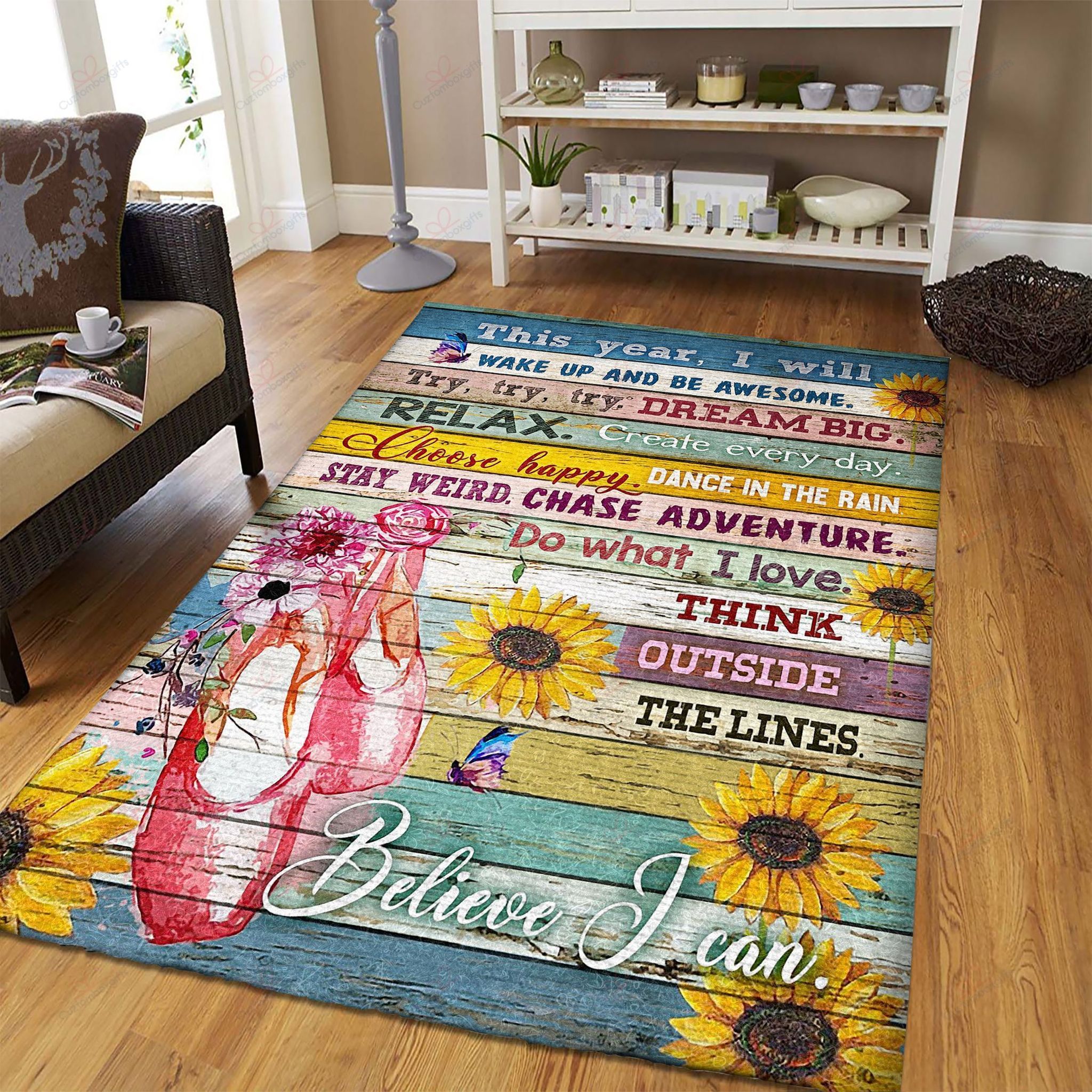 Ballet Resolutions Rug Sport Decor Gift Floor Decor Living Room Carpet Rug Area Rug - 822bb92edf2a Ballet Resolutions Rug Sport Decor Gift Floor Decor Living Room Carpet Rug Area Rug - 822bb92edf2a