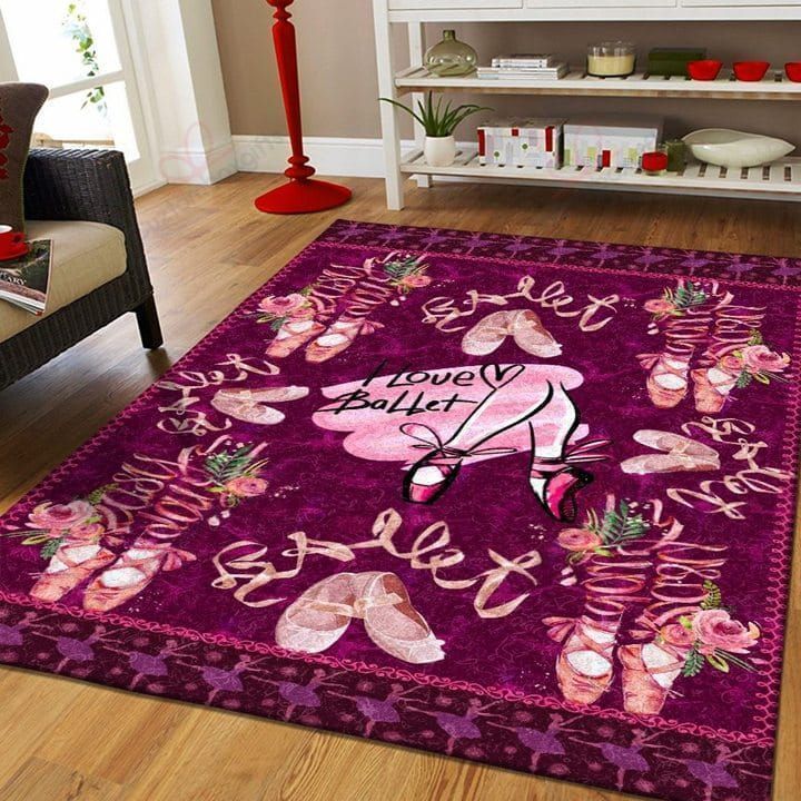 Ballet The Lovely Shoes Rug Sport Decor Gift Floor Decor Living Room Carpet Rug Area Rug - d95b2b13a472 Ballet The Lovely Shoes Rug Sport Decor Gift Floor Decor Living Room Carpet Rug Area Rug - d95b2b13a472