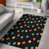 Ballon Colorful Pattern 4 Rug Sport Decor Gift Floor Decor Living Room Carpet Rug Area Rug - 27ce21d08e40