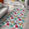Ballon Pattern 7 Rug Sport Decor Gift Floor Decor Living Room Carpet Rug Area Rug - e4c50a1fbf04