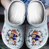 Baltimore Ravens Tide Crocs Clog Clog Shoes