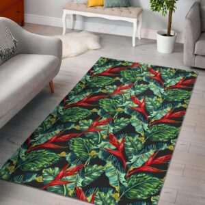 Banana Leaf Hawaiian Pattern Rug Sport Decor Gift Floor Decor Living Room Carpet Rug Area Rug - ae0706ae19d1