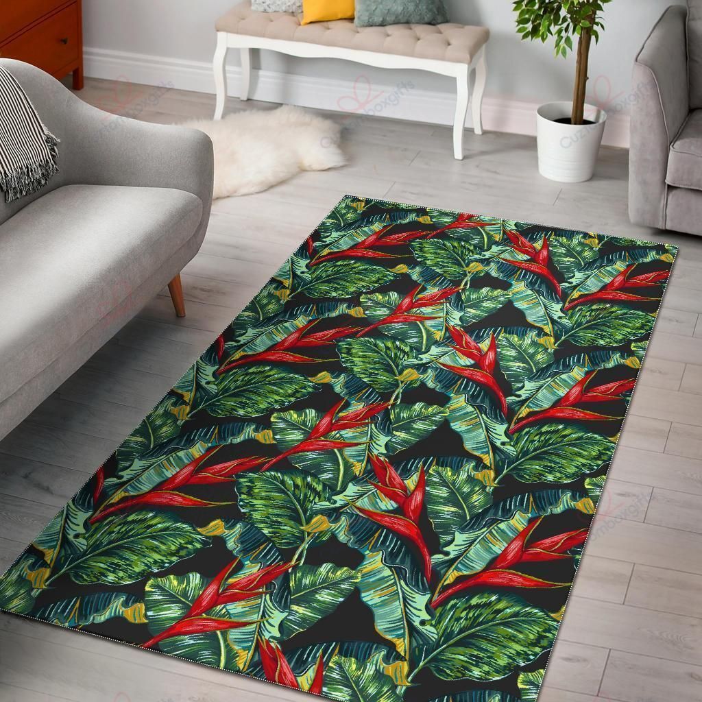 Banana Leaf Hawaiian Pattern Rug Sport Decor Gift Floor Decor Living Room Carpet Rug Area Rug - ae0706ae19d1 Banana Leaf Hawaiian Pattern Rug Sport Decor Gift Floor Decor Living Room Carpet Rug Area Rug - ae0706ae19d1