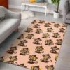 Banana Monkey Print Pattern Rug Sport Decor Gift Floor Decor Living Room Carpet Rug Area Rug - 11d719bf97ab