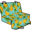 Banana Palm Leaf Pattern Print Pet Car Back Seat Cover - 2cc322c6d16a