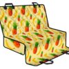 Banana Pineapple Pattern Print Pet Car Back Seat Cover - cd497460a8c0