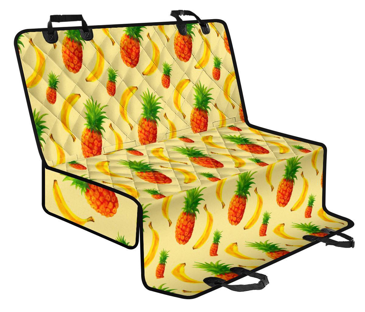 Banana Pineapple Pattern Print Pet Car Back Seat Cover - cd497460a8c0 Banana Pineapple Pattern Print Pet Car Back Seat Cover - cd497460a8c0