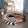 Bandicoot Round Carpet Floor Rug Living Room Bedroom Decor Round Area Rug Carpet