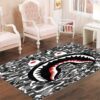 Bape Shark Black Army Pattern Rug Sport Decor Gift Floor Decor Living Room Carpet Rug Area Rug - 2e1052bdbbd6