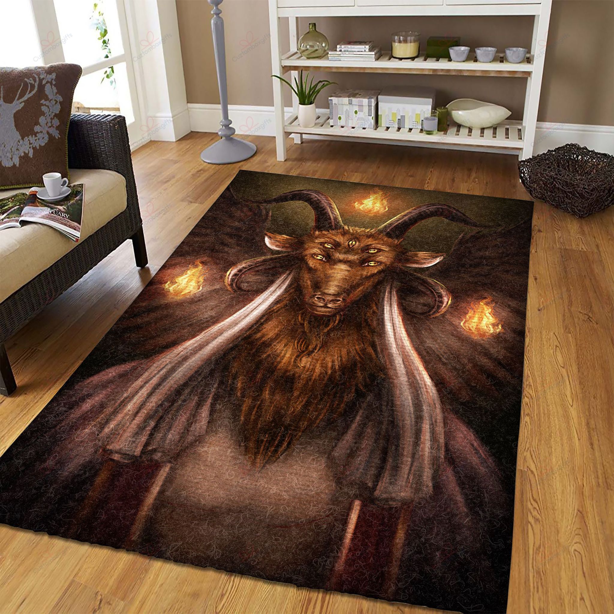 Baphomet Rug Sport Decor Gift Floor Decor Living Room Carpet Rug Area Rug - ff20a581007e Baphomet Rug Sport Decor Gift Floor Decor Living Room Carpet Rug Area Rug - ff20a581007e