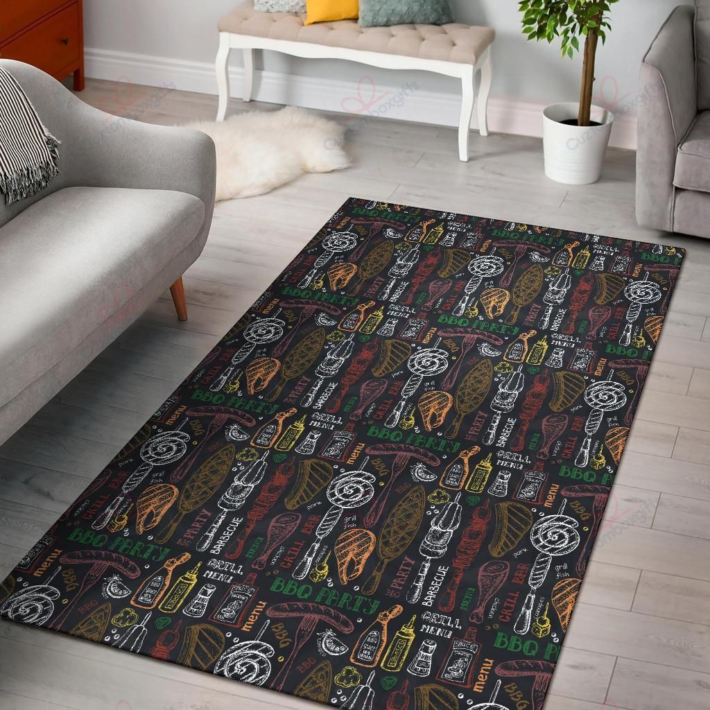 Barbecue Pattern 3 Rug Sport Decor Gift Floor Decor Living Room Carpet Rug Area Rug - be5406537e46 Barbecue Pattern 3 Rug Sport Decor Gift Floor Decor Living Room Carpet Rug Area Rug - be5406537e46