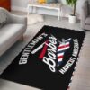 Barber Rug Barber Floor Mat Gentleman s Barber Shop Haircut And Shave Black Rug Sport Decor Gift Floor Decor Living Room Carpet Rug Area Rug - d8871b9772d0