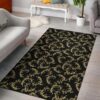 Baroque Golden Pattern 1 Rug Sport Decor Gift Floor Decor Living Room Carpet Rug Area Rug - 90d8c1966306