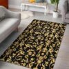 Baroque Golden Pattern 4 Rug Sport Decor Gift Floor Decor Living Room Carpet Rug Area Rug - 00fe308e7600