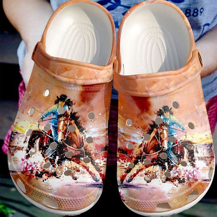 Barrel Racing Girl Sku 103 Crocs Clog Clog Shoes Barrel Racing Girl Sku 103 Crocs Clog Clog Shoes