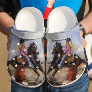 Barrel Racing Girl Sku 75 Crocs Crocband Clog Comfortable For Mens Womens Classic Clog Water Shoes