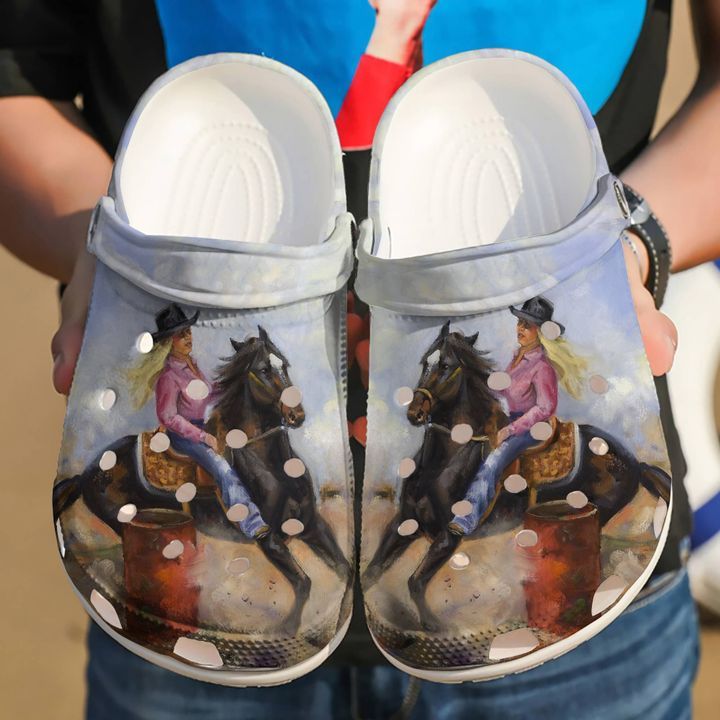 Barrel Racing Girl Sku 75 Crocs Crocband Clog Comfortable For Mens Womens Classic Clog Water Shoes Barrel Racing Girl Sku 75 Crocs Crocband Clog Comfortable For Mens Womens Classic Clog Water Shoes